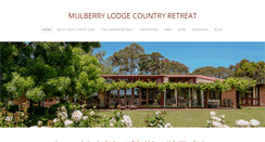 Desktop Screenshot of mulberrylodgewillunga.com